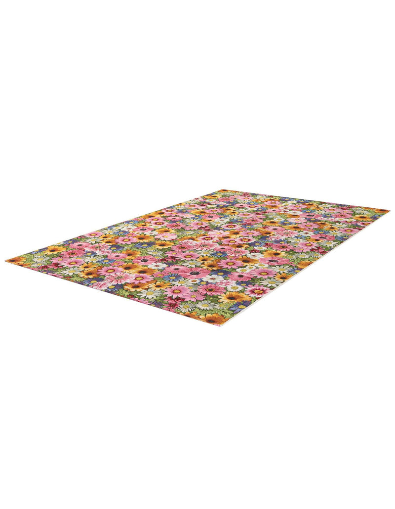 Seaside Blooms Collection Area Rug -  Marseilles Rectangle Multi  lifestyle 5