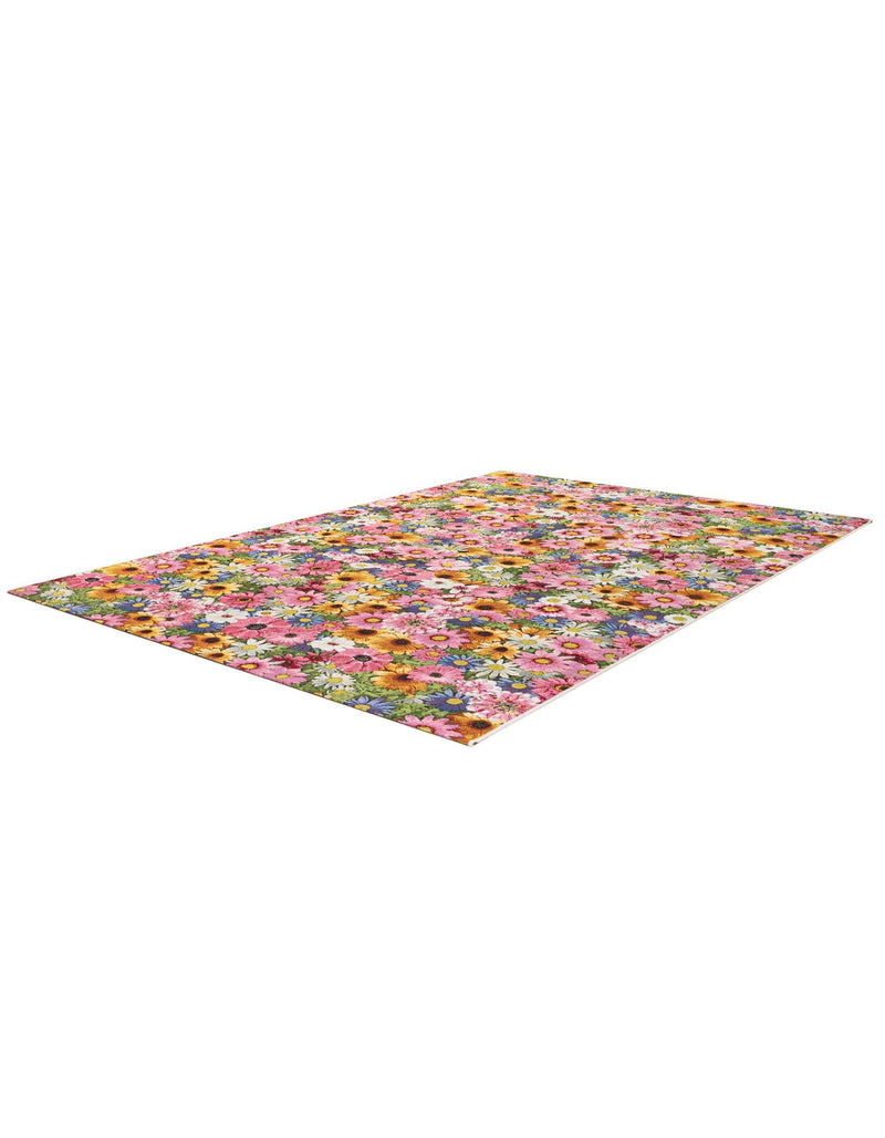 Seaside Blooms Collection Area Rug -  Marseilles Rectangle Multi  lifestyle 8