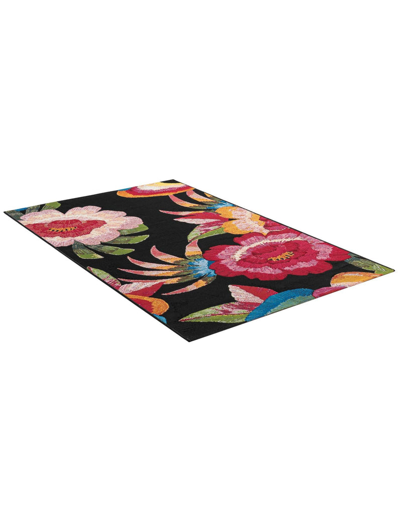 Seaside Blooms Collection Area Rug -  Versailles Rectangle Multi  lifestyle 5