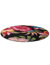 Seaside Blooms Collection Area Rug -  Versailles Round Multi  lifestyle 26