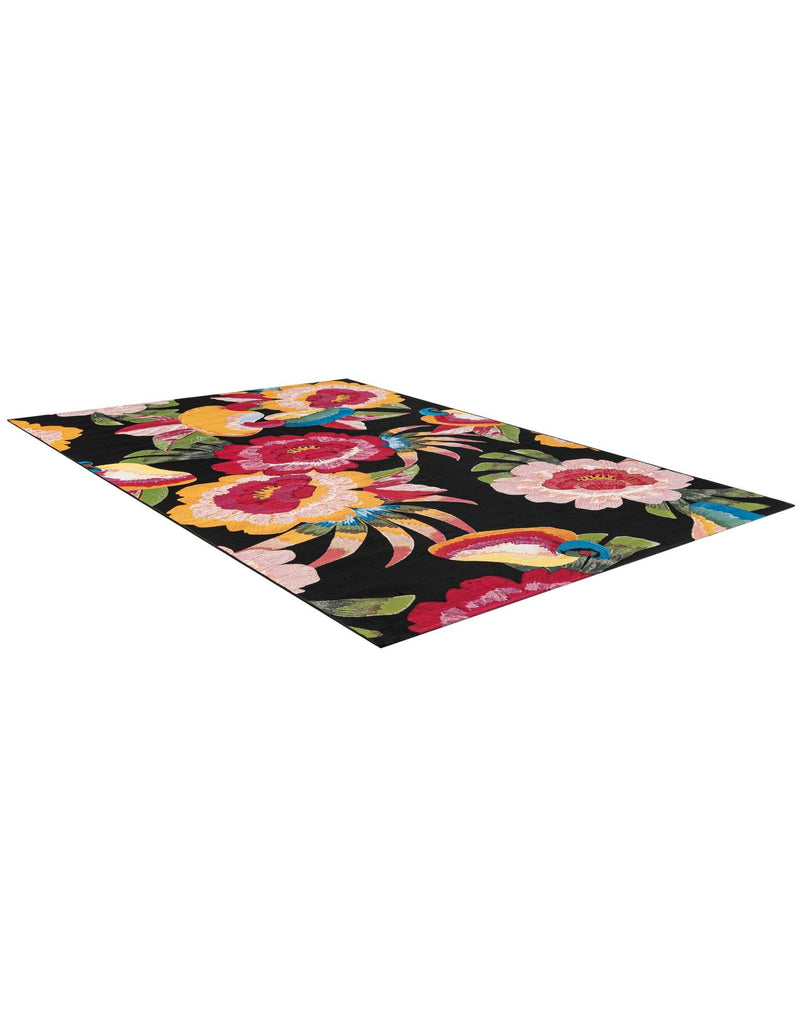 Seaside Blooms Collection Area Rug -  Versailles Rectangle Multi  lifestyle 9