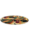 Seaside Blooms Collection Area Rug -  Tivoli Round Multi  lifestyle 19