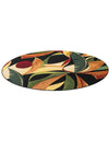 Seaside Blooms Collection Area Rug -  Tivoli Round Multi  lifestyle 20