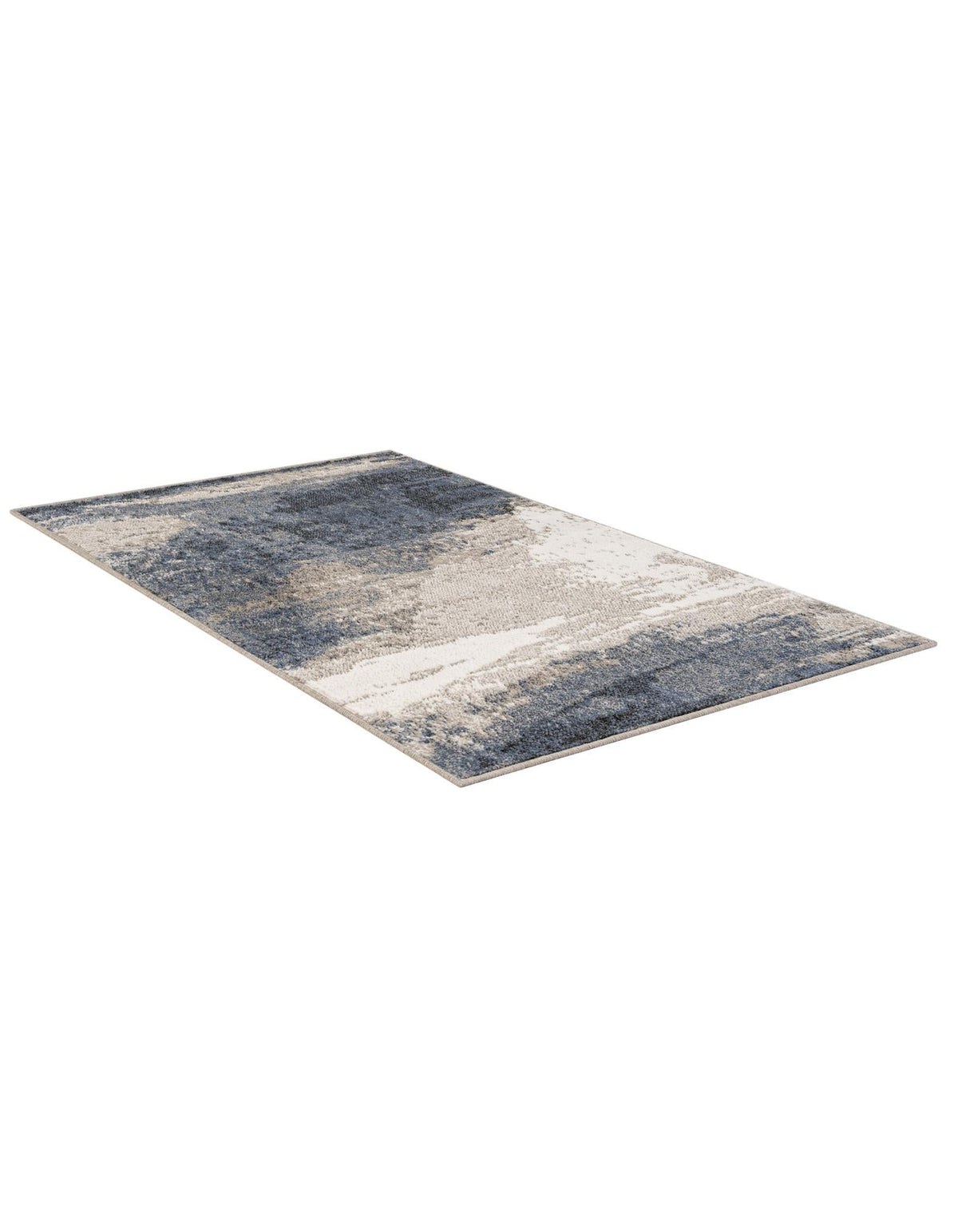 Copenhagen Edge Collection Area Rug - Nyhavn Rectangle Blue  lifestyle 4