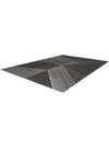 Copenhagen Edge Collection Area Rug -  Osterbro Rectangle Black  lifestyle 22