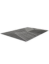 Copenhagen Edge Collection Area Rug -  Osterbro Rectangle Black  lifestyle 8