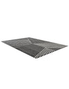 Copenhagen Edge Collection Area Rug -  Osterbro Rectangle Black  lifestyle 9