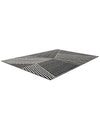 Copenhagen Edge Collection Area Rug -  Osterbro Rectangle Black  lifestyle 10