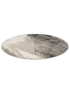 Copenhagen Edge Collection Area Rug - Nyhavn Round Black  lifestyle 53