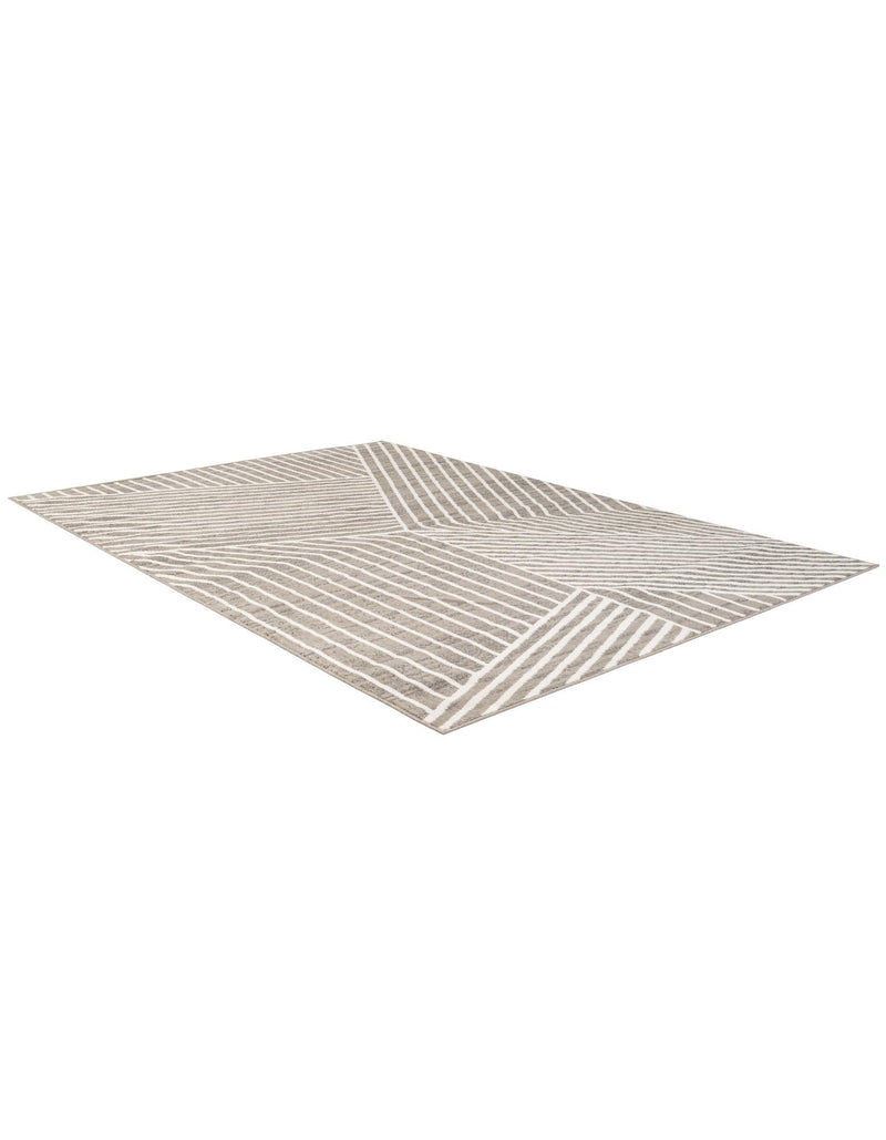 Copenhagen Edge Collection Area Rug -  Osterbro Rectangle Gray  lifestyle 14