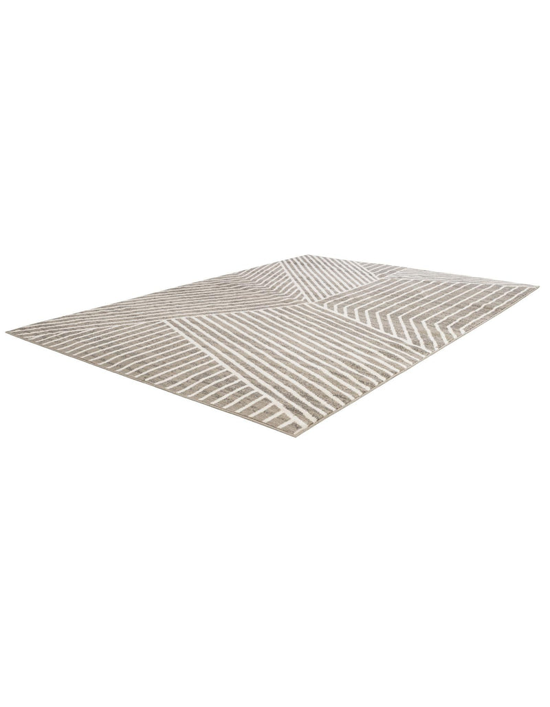 Copenhagen Edge Collection Area Rug -  Osterbro Rectangle Gray  lifestyle 15