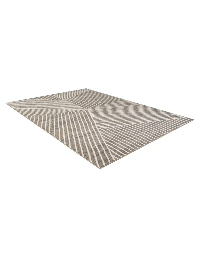 Copenhagen Edge Collection Area Rug -  Osterbro Rectangle Gray  lifestyle 16