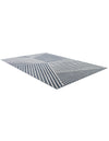 Copenhagen Edge Collection Area Rug -  Osterbro Rectangle Blue  lifestyle 19