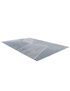 Copenhagen Edge Collection Area Rug -  Osterbro Rectangle Blue  lifestyle 21