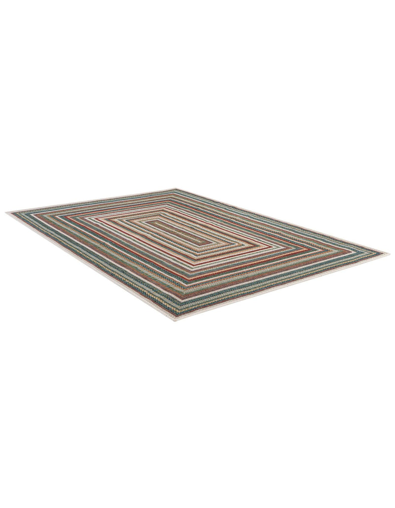 Coastal Terrace Collection Area Rug -  Seashell Rectangle Multi  lifestyle 13