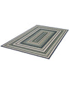 Coastal Terrace Collection Area Rug -  Seashell Rectangle Blue  lifestyle 15