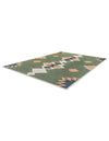 Coastal Terrace Collection Area Rug -  Oceanview Rectangle Green  lifestyle 7