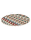 Coastal Terrace Collection Area Rug -  Nautical Round Multi  lifestyle 70