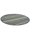 Coastal Terrace Collection Area Rug -  Nautical Round Blue  lifestyle 99
