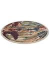 Coastal Terrace Collection Area Rug -  Wavecrest Round Multi  lifestyle 32