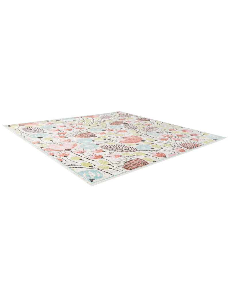 Wonder Tykes Collection Area Rug -  Fantasy Square Ivory  lifestyle 36