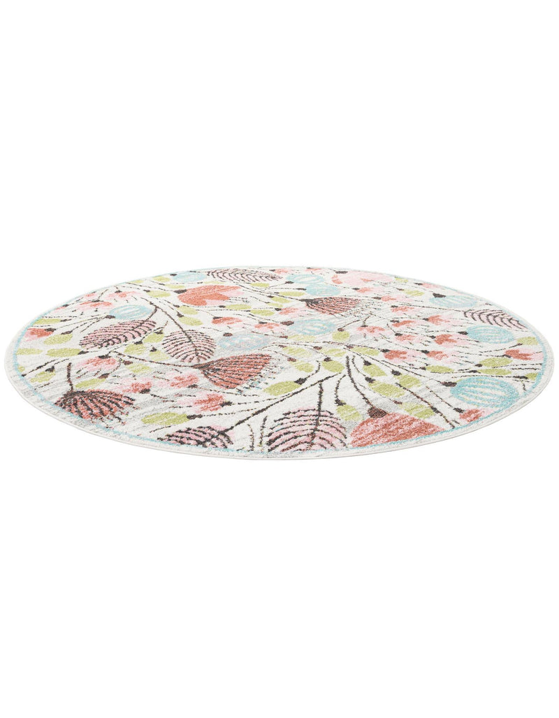 Wonder Tykes Collection Area Rug -  Fantasy Round Ivory  lifestyle 44