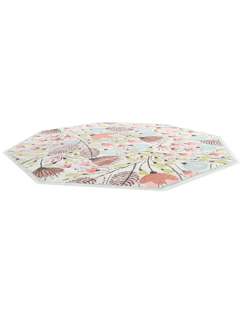 Wonder Tykes Collection Area Rug -  Fantasy Octagon Ivory  lifestyle 32