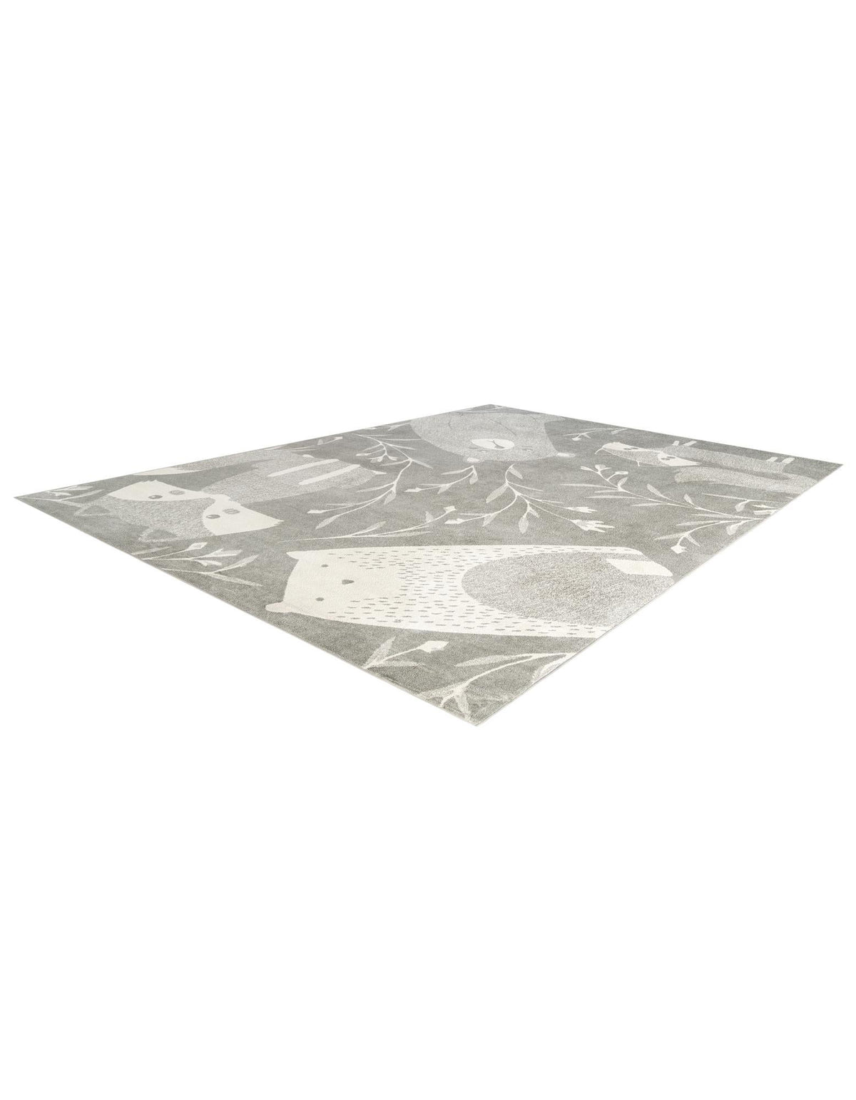 Wonder Tykes Collection Area Rug -  Quirky Rectangle Gray  lifestyle 4