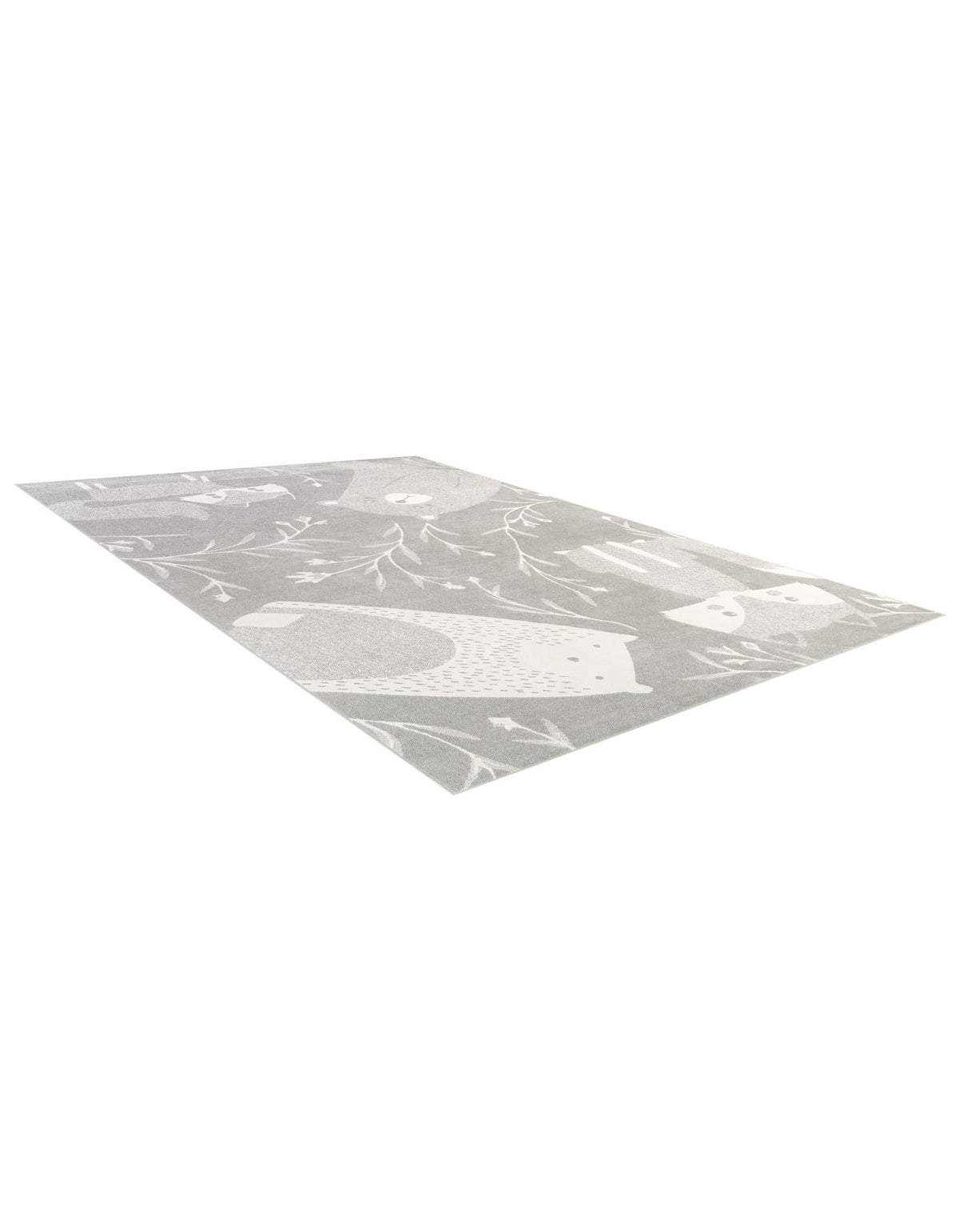 Wonder Tykes Collection Area Rug -  Quirky Rectangle Gray  lifestyle 6