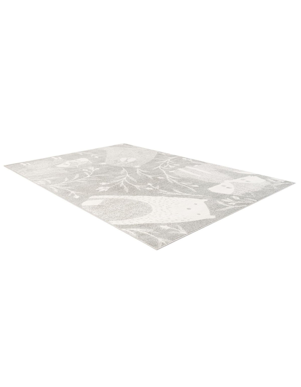 Wonder Tykes Collection Area Rug -  Quirky Rectangle Gray  lifestyle 11