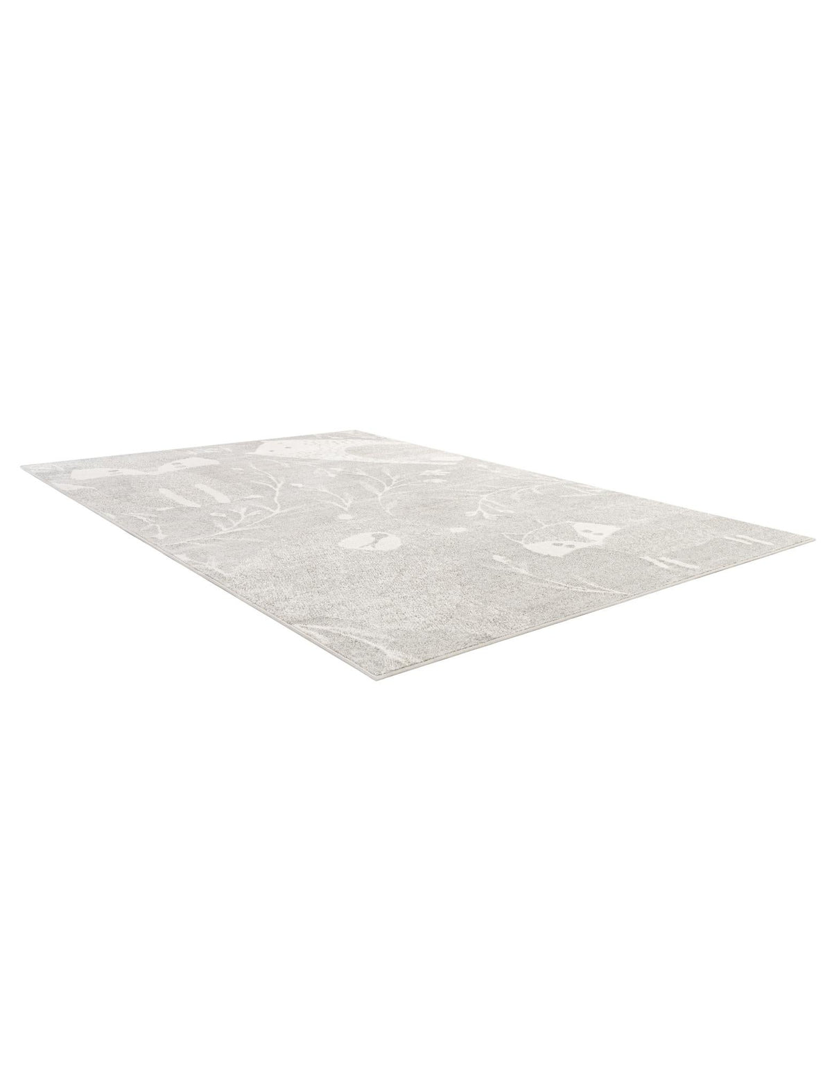Wonder Tykes Collection Area Rug -  Quirky Rectangle Gray  lifestyle 12