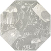 Wonder Tykes Collection Area Rug -  Quirky Octagon Gray  lifestyle 28