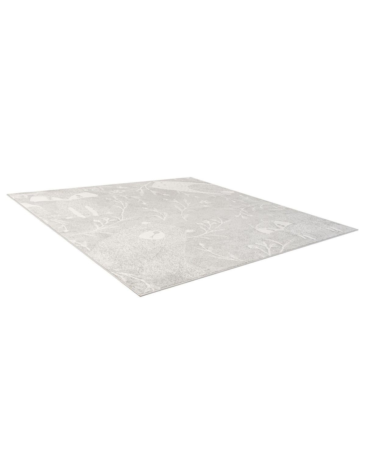 Wonder Tykes Collection Area Rug -  Quirky Square Gray  lifestyle 49