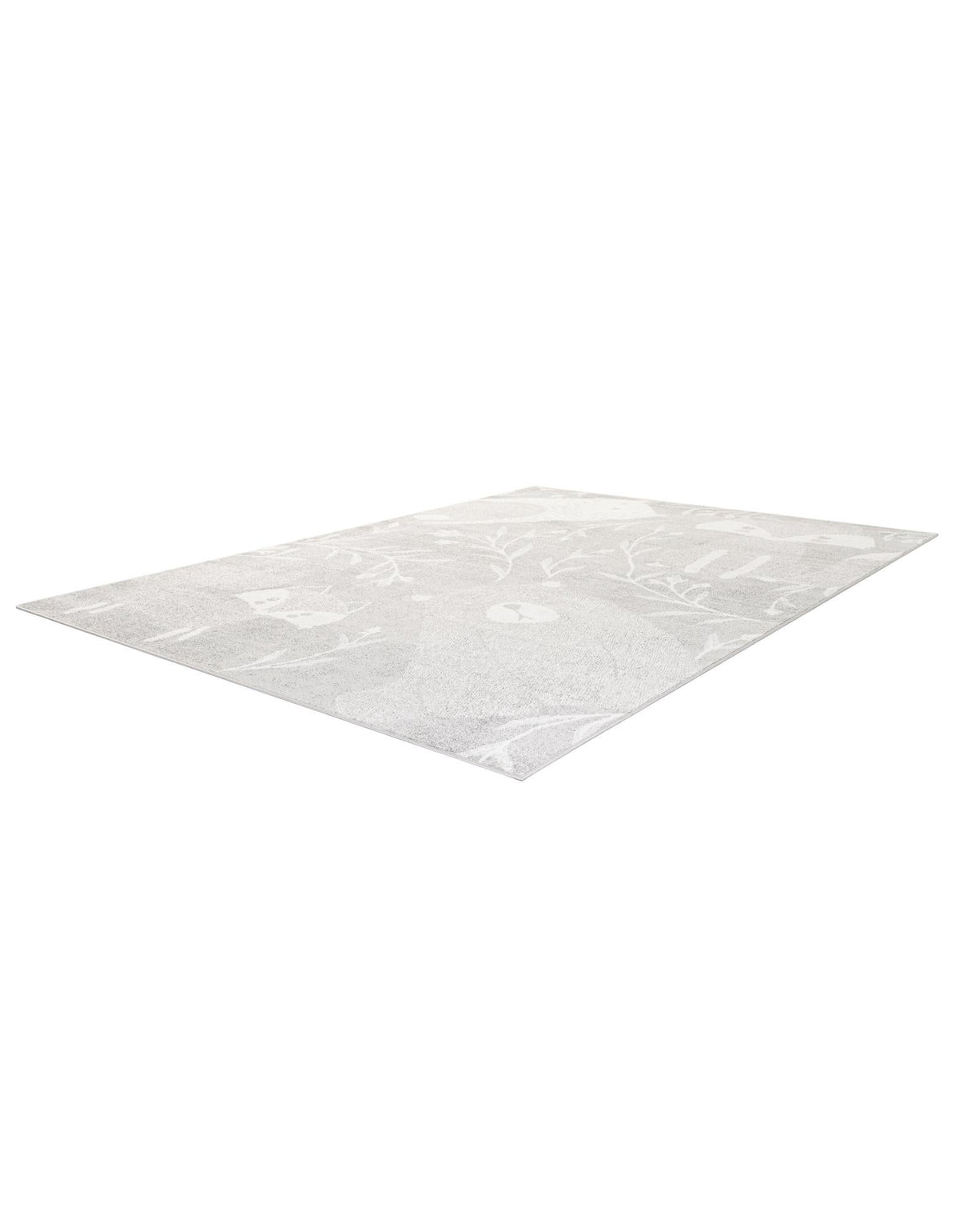 Wonder Tykes Collection Area Rug -  Quirky Rectangle Gray  lifestyle 13