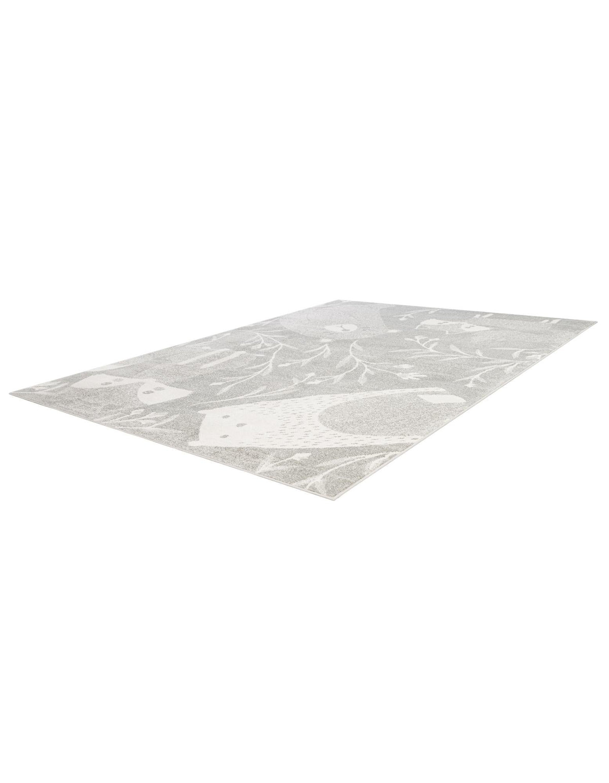 Wonder Tykes Collection Area Rug -  Quirky Rectangle Gray  lifestyle 14