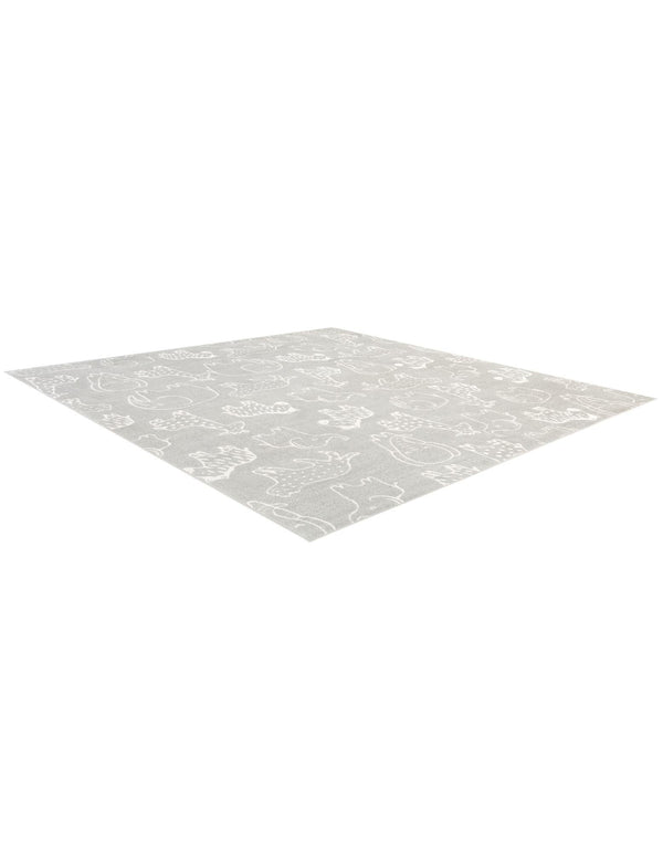 Wonder Tykes Collection Area Rug -  Spectrum Square Gray  lifestyle 60