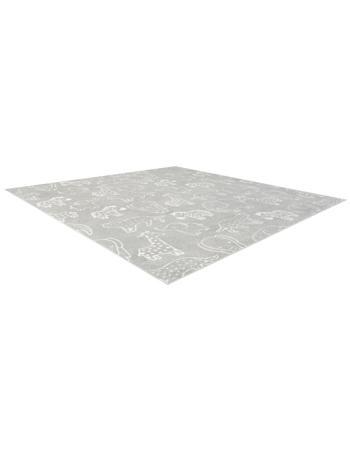 Wonder Tykes Collection Area Rug -  Spectrum Square Gray  lifestyle 82