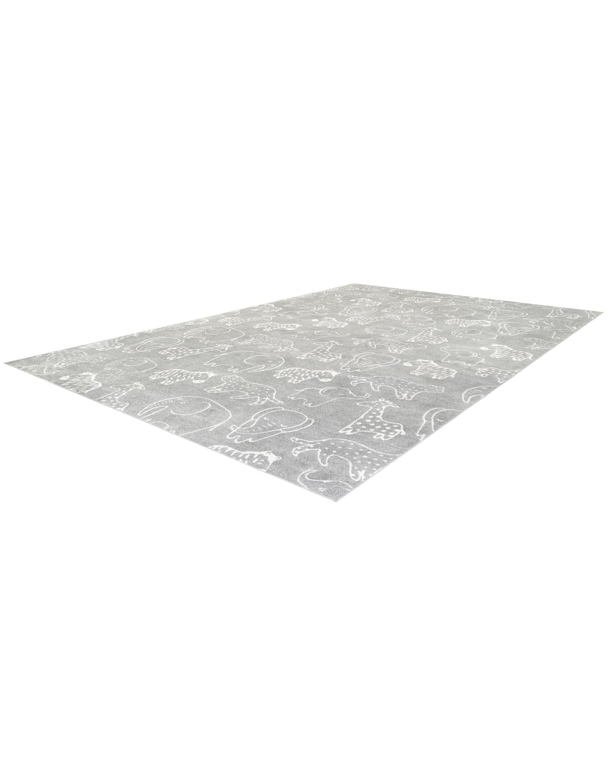 Wonder Tykes Collection Area Rug -  Spectrum Rectangle Gray  lifestyle 23