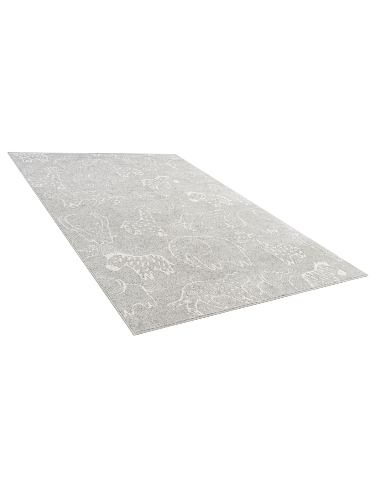 Wonder Tykes Collection Area Rug -  Spectrum Rectangle Gray  lifestyle 17