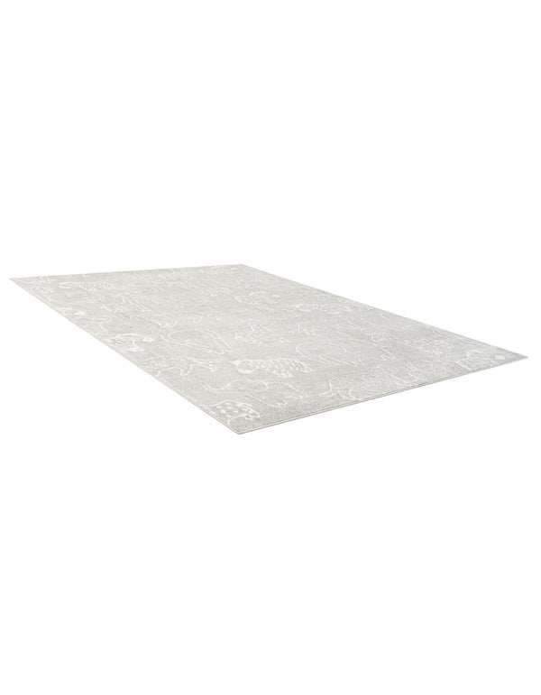 Wonder Tykes Collection Area Rug -  Spectrum Rectangle Gray  lifestyle 13