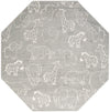 Wonder Tykes Collection Area Rug -  Spectrum Octagon Gray  lifestyle 49