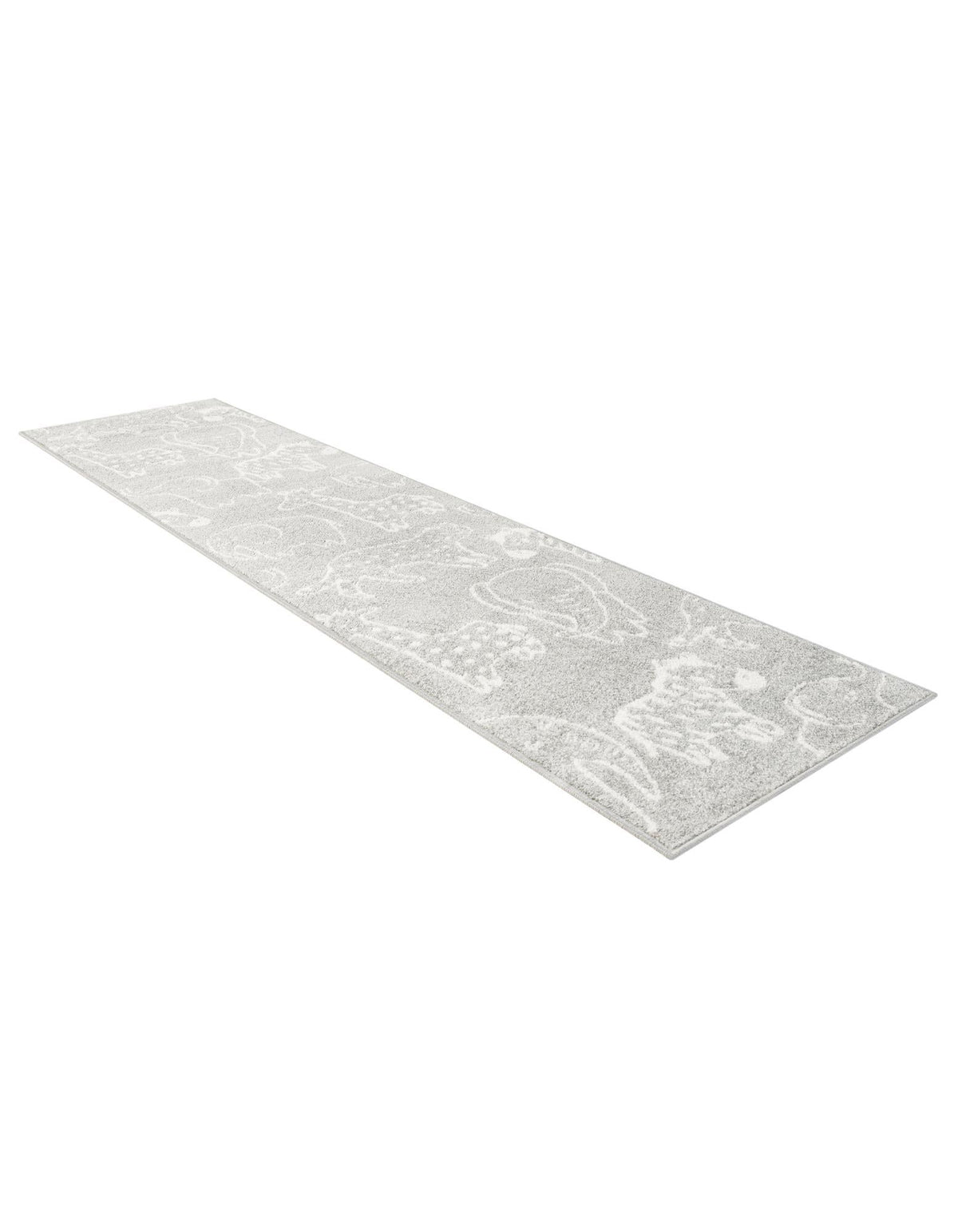 Wonder Tykes Collection Area Rug -  Spectrum Runner Gray  lifestyle 70