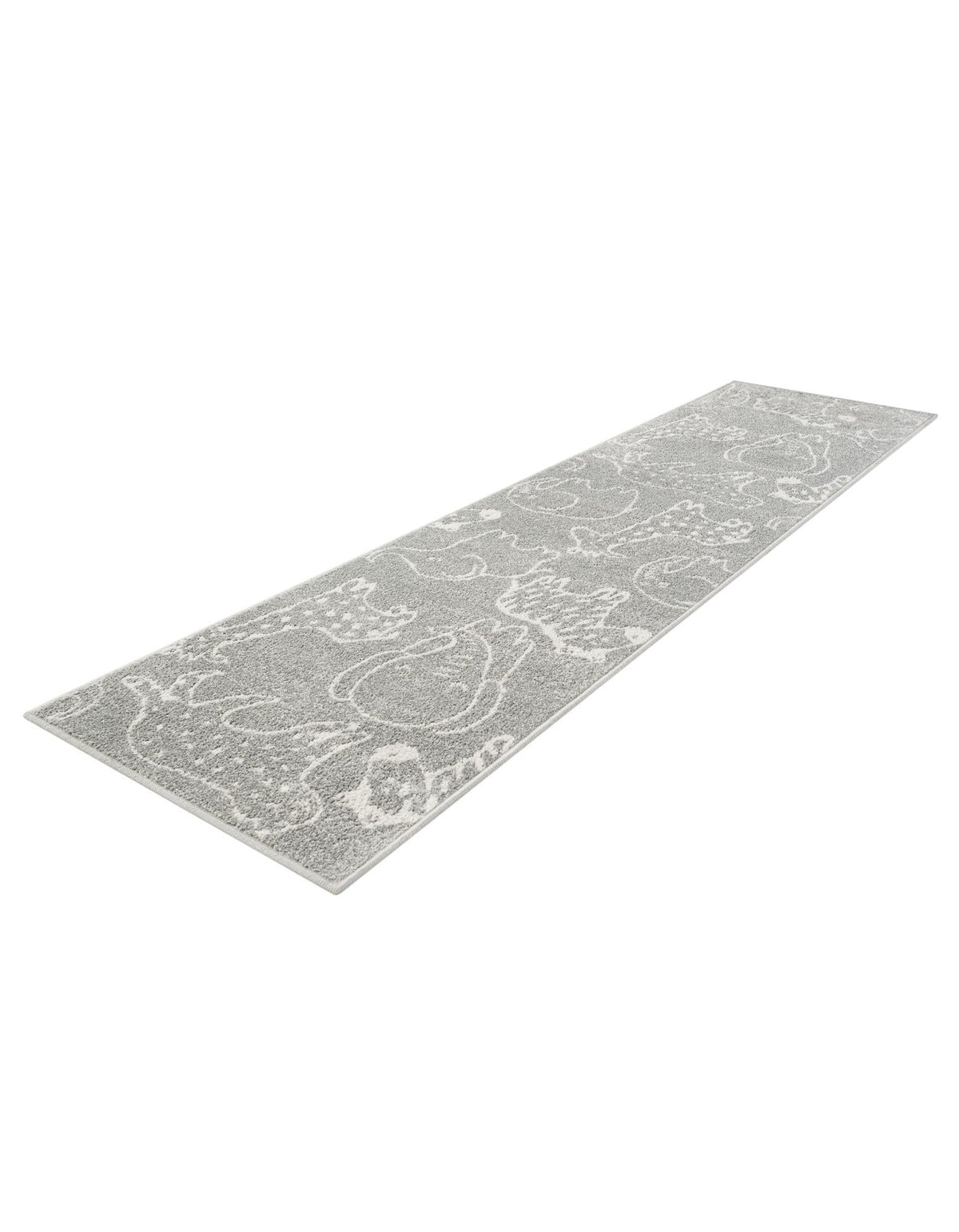Wonder Tykes Collection Area Rug -  Spectrum Runner Gray  lifestyle 71