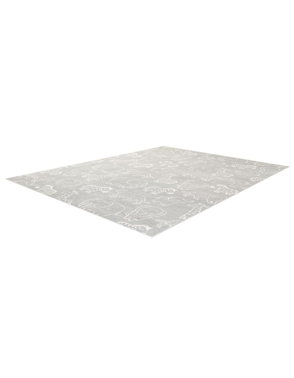 Wonder Tykes Collection Area Rug -  Spectrum Rectangle Gray  lifestyle 12