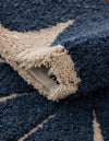 Shepherd's Glen Wool Collection Area Rug -  Willowbend Rectangle Navy Blue and Ivory  lifestyle 3