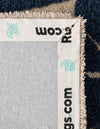 Shepherd's Glen Wool Collection Area Rug -  Willowbend Rectangle Navy Blue and Ivory  lifestyle 6