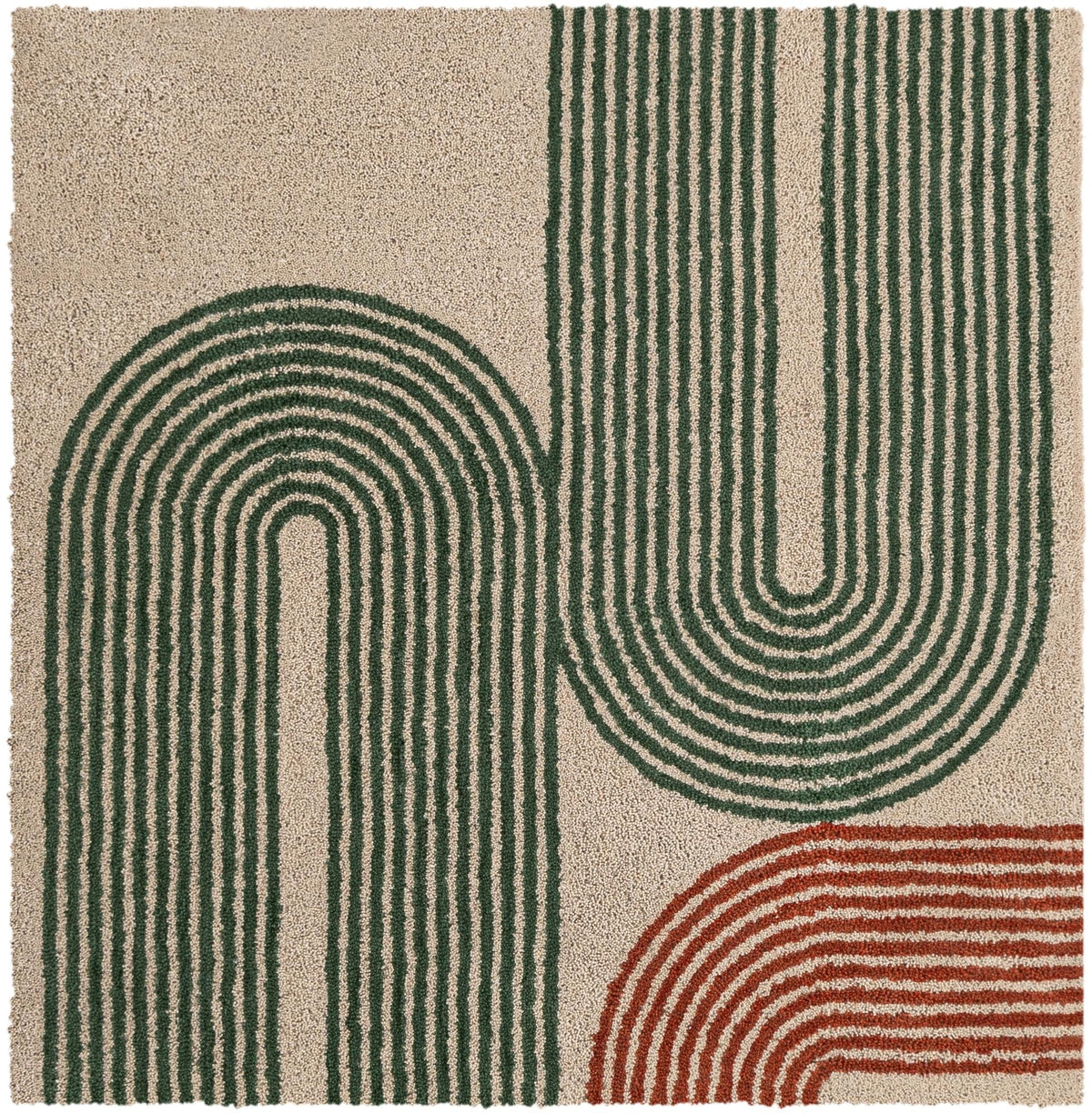 Shepherd's Glen Wool Collection Area Rug -  Linden Square Multi Main