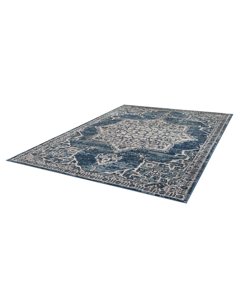 Mykonos Manor Collection Area Rug -  Tinos (Blue) Rectangle Blue  lifestyle 4
