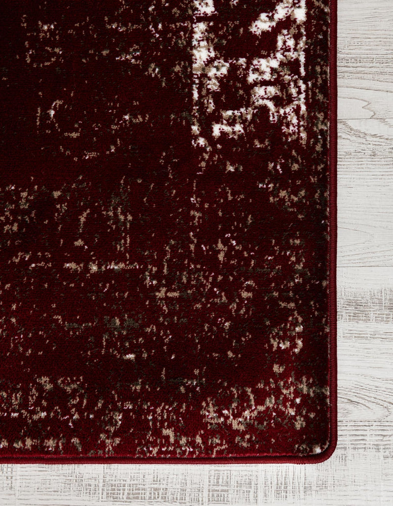 Riviera Elegance Collection Area Rug - Antibes (Burgundy) Rectangle Burgundy  lifestyle 21