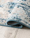 Riviera Elegance Collection Area Rug -  Menton (Blue) Rectangle Blue  lifestyle 9